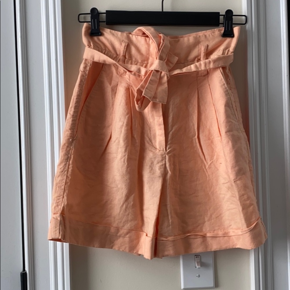 Linen shorts